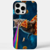 Laser Cat Pizza Party Case-Mate iPhone Case (Achterkant)