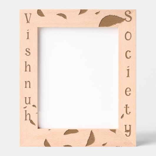 Laser Etched Picture Frame Vishnuh-Genootschap Gegraveerde Lijstjes (Voorkant)
