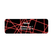 Laser Etiket (Voorkant)