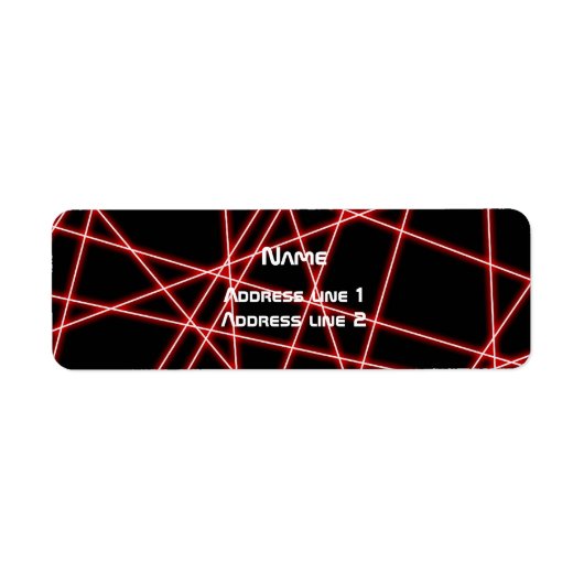 Laser Etiket (Voorkant)
