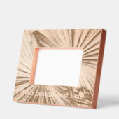 Laser geëtst afbeeldingen lijst met palmblad ontwe gegraveerde lijstjes (Links)