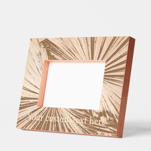 Laser geëtst afbeeldingen lijst met palmblad ontwe gegraveerde lijstjes (Links)