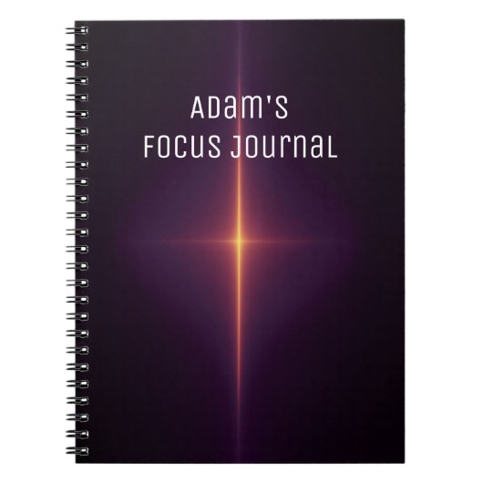 Laser Glow Focus Journal Notitieboek (Voorkant)