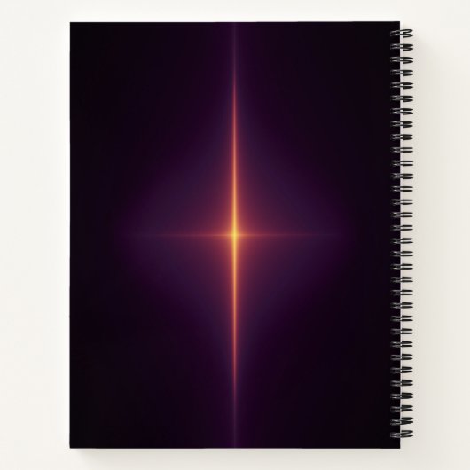 Laser Glow Focus Journal Notitieboek (Achterkant)