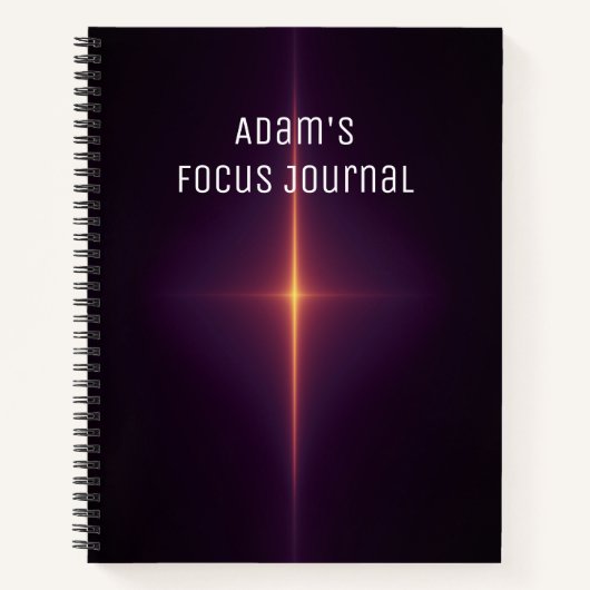 Laser Glow Focus Journal Notitieboek (Voorkant)