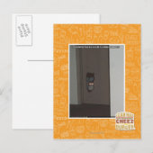 Laser Kat Briefkaart (Voorkant / Achterkant)