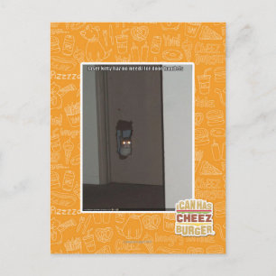 Laser Kat Briefkaart