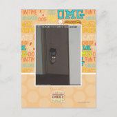 Laser Kat Briefkaart (Voorkant)