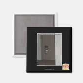 Laser Kat Magneet (Voorkant / Achterkant)