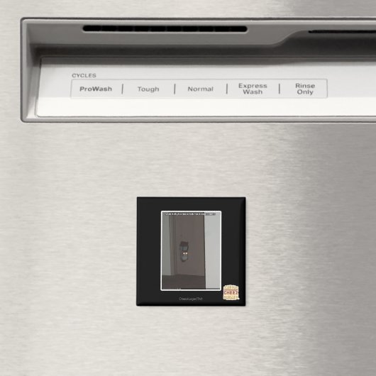 Laser Kat Magneet (Insitu (Vaatwasser))