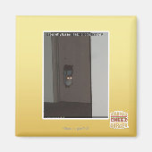 Laser Kat Magneet (Voorkant)