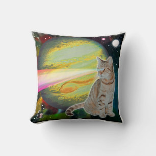 Laser-Kat Mossbody Kussen