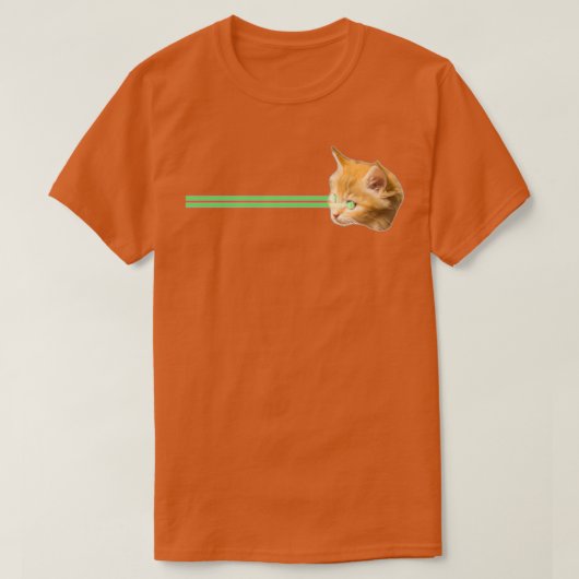 Laser Kitten T-shirt (Design voorkant)