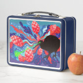 Laser Kiwi op hop explosie (In situ)