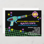 Laser Label Aangepast verjaardagsfeest Kaart (Voorkant / Achterkant)