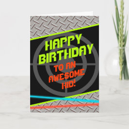 Laser Label Aangepaste borden Birthday Greep Kaart