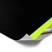 Laser Label Boy Birthday Party Persoonlijke achter Poster (Hoek)