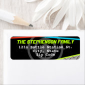 Laser Label boys Birthday (Insitu)