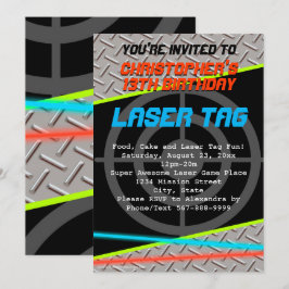 Laser Label boys Birthday Kaart