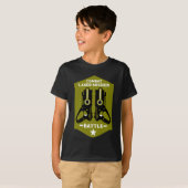 Laser Label Combat Mission Kinder T-shirt (Voorkant volledig)
