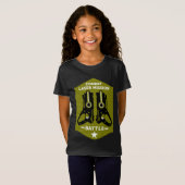 Laser Label Combat Mission Kinder T-shirt (Voorkant volledig)