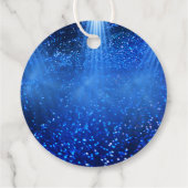 Laser Label Gaming Blauw Groen Neon Glow Dank u (Achterkant)