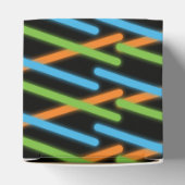 Laser Label Glow-party Bedankdoosjes (Bovenkant)