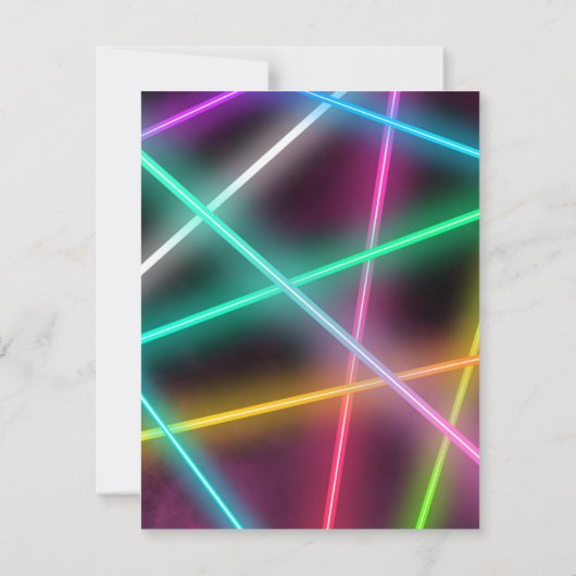 Laser Label Hartelijk dank | Meislaserpartij bij h Bedankkaart (Achterkant)