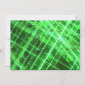 Laser Label Kids Verjaardagsfeestuitnodiging Kaart (Achterkant)