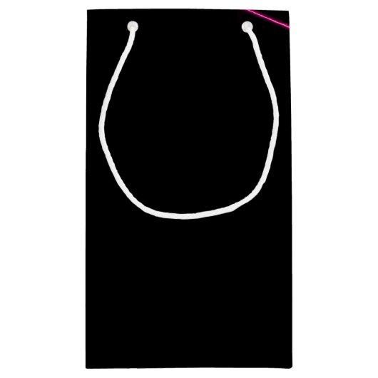 Laser Label Neon verjaardagsfeestje Klein Cadeauzakje (Achterkant)