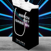 Laser Label Neon verjaardagsfeestje Klein Cadeauzakje