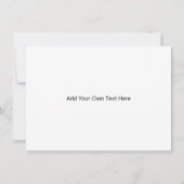 Laser Label Party - Hartelijk dank Notitiekaartje (Achterkant)