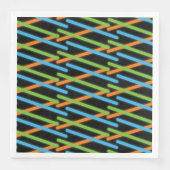 Laser Label Party Neon Servet (Voorkant)