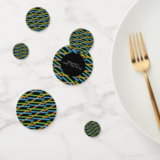 Laser Label Party Table Confetti Birthday Decor (Groep)