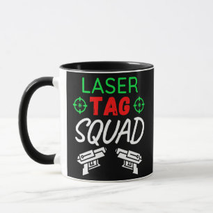 Laser Label Squad Indoor Lasertag Team Laser Label Mok