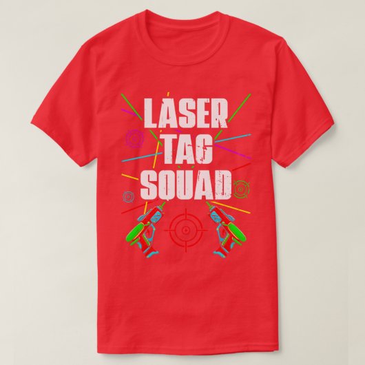 Laser Label Squad T-shirt (Design voorkant)