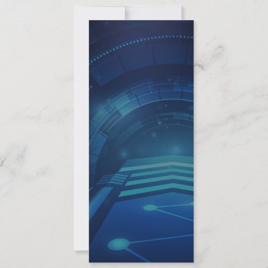 Laser Label Ticket Pass Birthday Party-uitnodiging Kaart (Achterkant)