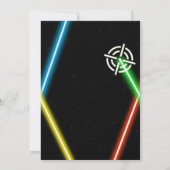 Laser Label-uitvindingen, Label van de laserstrale Kaart (Achterkant)