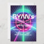 Laser label verjaardagsuitnodiging aanpassen kaart (Voorkant)