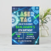 Laser Label Verjaardagsuitnodiging, Laser Label Kaart (Staand voorkant)