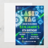 Laser Label Verjaardagsuitnodiging, Laser Label Kaart (Voorkant / Achterkant)