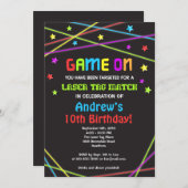 Laser Label verjaardagsuitnodiging, Laser Label Ui Kaart (Voorkant / Achterkant)