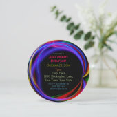 Laser Neon Lights Kaart (Staand voorkant)