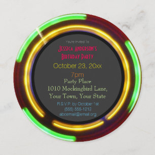 Laser Neon Lights Kaart