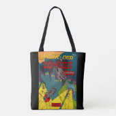 Laser-oyed Zombies met Chainsaws-Canvas tas (Achterkant)