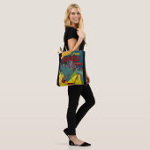 Laser-oyed Zombies met Chainsaws-Canvas tas (Op model)