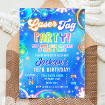 Laser Tag Feest Neon Lasergame Glow Jongens Verjaa