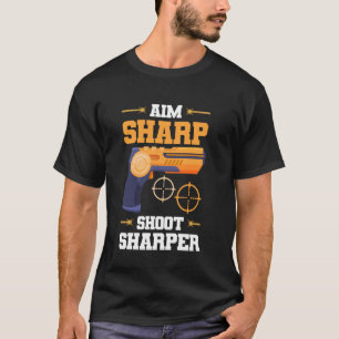 Laser Tag Schiet Scherpere Vormgeving Voor Laser T T-shirt
