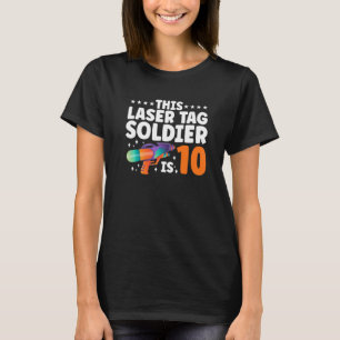 Laser Tag Squad Grafische Lasertag Speler Lasertag T-shirt