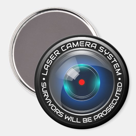 Lasercamera Beveiligingssysteem Surveillance Veili Magneet (Voorkant / Achterkant)